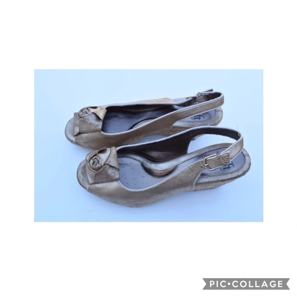 Sofft sling back wedges - Picture 2 of 7